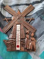 molen met thermometer (koper) - antiek, Antiek en Kunst, Ophalen of Verzenden