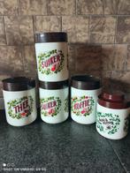 douwe Egberts vooraad potten, Huis en Inrichting, Ophalen of Verzenden, Gebruikt, Overige materialen, Pot, Bus of Blik