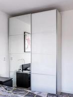 2 pax kasten schuifdeur spiegel melkglas 237 x 150 x 66, Huis en Inrichting, Kasten | Kledingkasten, Ophalen, 200 cm of meer, 150 tot 200 cm