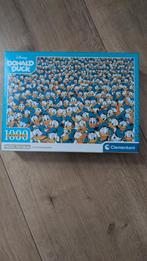 Impossible puzzel Clementoni 'Donald Duck' (1000 stukjes), Ophalen of Verzenden, 500 t/m 1500 stukjes, Zo goed als nieuw, Legpuzzel
