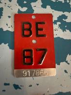 Rode verzekeringsplaatje Zwitserse legerfiets, Ophalen of Verzenden, Oldtimer, Overige typen