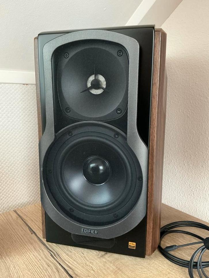 Edifier S2000MKIII Bluetooth Boekenplank Speakers, Audio, Tv en Foto, Luidsprekers, Zo goed als nieuw, Front, Rear of Stereo speakers