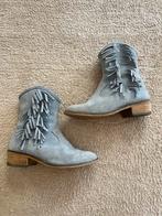 Koel4Kids jeans blauwe suède cowboylaarzen – maat 34, Schoenen, Ophalen of Verzenden, Zo goed als nieuw, Koel4kids
