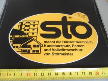 sticker STO macht die Häuser freundlich Kunstharzputz.  beschikbaar voor biedingen