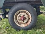 2x Land Rover Series velg + UE-102 7.00R16 band, Ophalen, Gebruikt