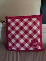 Vierkant, geruit kussen van Lief!, Ophalen of Verzenden, Zo goed als nieuw, Roze, Dame