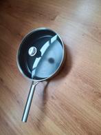 Royal Hapjespan / Sauteerpan, Ophalen of Verzenden, Zo goed als nieuw, Rvs, Keramische plaat