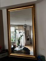 Spiegel met gouden rand groot XL antiek, Huis en Inrichting, Woonaccessoires | Spiegels, Gebruikt, Ophalen of Verzenden, 75 tot 100 cm