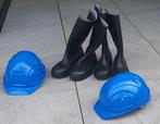 twee veiligheidshelmen en twee paar veiligheidslaarzen, Doe-het-zelf en Verbouw, Overige Doe-het-zelf en Verbouw, Ophalen, Nieuw