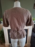Caroline Biss mooi bloesje blouse 38 M | Gratis Verzenden, Maat 38/40 (M), Bruin, Verzenden, Zo goed als nieuw