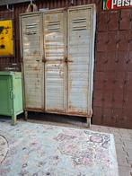 Robuuste Industriële Locker - Vintage Stijl, Huis en Inrichting, Ophalen, Gebruikt, 100 tot 150 cm, Met hangruimte