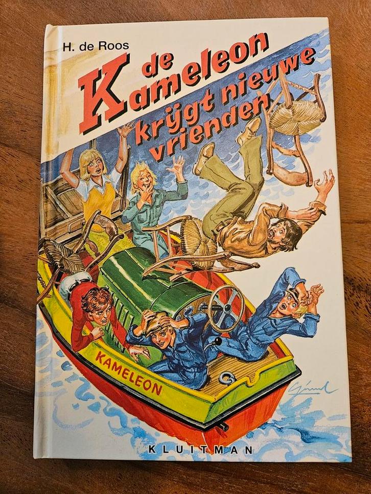 De Kameleon krijgt nieuwe vrienden - H. de Roos, Boeken, Kinderboeken | Jeugd | onder 10 jaar, Gelezen, Fictie algemeen, Ophalen of Verzenden