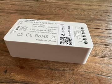 Matter kleuren LED strip controller: maak je led strips slim beschikbaar voor biedingen