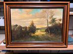 Landschap strabrechse heide 1940, Huis en Inrichting, Woonaccessoires | Schilderijen, Tekeningen en Foto's, Ophalen, Gebruikt