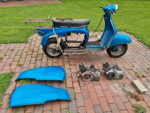 Zündapp Roller voor restauratie, Fietsen en Brommers, Brommers | Zundapp, Gebruikt, Overige modellen, Ophalen