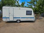 Adria Unica PH 430 uit 2002 met nieuwe voortent en mover., Dwarsbed, Particulier, Tot en met 4, Treinzit