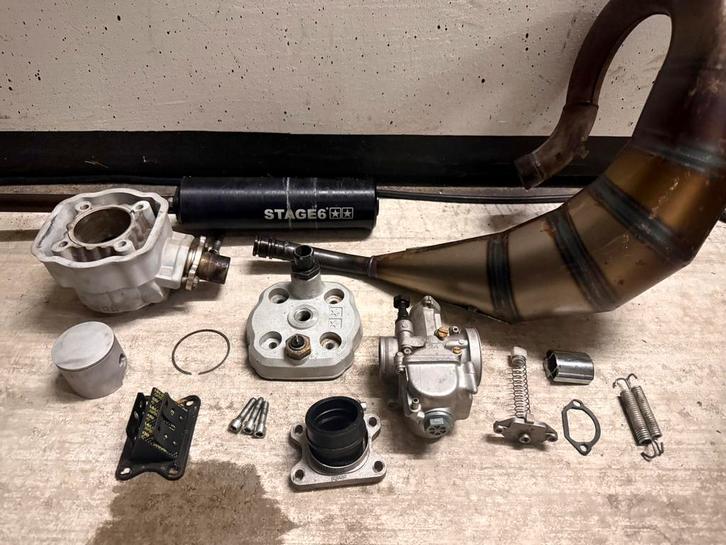 Stage 6 77cc BigRacing (Volledige set), Fietsen en Brommers, Brommers | Toebehoren, Zo goed als nieuw, Overige typen, Ophalen