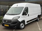 Fiat Ducato 35H 2.3 MultiJet L4H2, Auto's, Bestelauto's, Gebruikt, Euro 6, Wit, Bedrijf