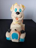 Vintage piep beestje hond in auto 14 cm hoog, Ophalen of Verzenden, Zo goed als nieuw