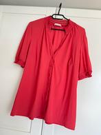 Studio anneloes smoq blouse L koraal travelstof, Kleding | Dames, Blouses en Tunieken, Maat 42/44 (L), Ophalen of Verzenden, Zo goed als nieuw