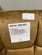 Dutchbone Bar Fauteuil en hocker Goudbruin | Van €958, nu, Dutchbone, Nieuw, 75 tot 100 cm, Ophalen of Verzenden