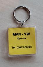 VW MAN Service sleutelhanger Auto Volkswagen Barendrecht, Verzamelen, Sleutelhangers, Gebruikt, Niet vindbaar, Niet vindbaar, Merk
