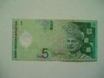 1028. Malaysia, 5 ringgit 2004 Polymer., Postzegels en Munten, Bankbiljetten | Azië, Verzenden, Zuidoost-Azië, Los biljet
