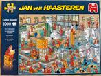 Jan van Haasteren puzzel 1000 stk De Ambachtelijke Brouwerij, Ophalen of Verzenden, 500 t/m 1500 stukjes, Zo goed als nieuw