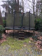 Berg Trampoline Favorit met veiligheidsnet - 430 cm, Gebruikt, Ophalen