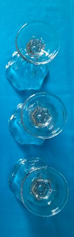 Te koop: 3 mooie ijscoups., Ophalen, Glas of Glazen, Effen, Glas