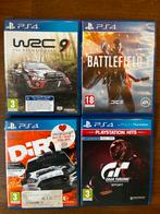 Diverse PS4 Games - WRC, Battlefield, Dirt, GT, Spelcomputers en Games, Games | Pc, Online, Gebruikt, 1 speler, Racen en Vliegen