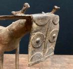 Bronzen os van de Lobi uit Burkina Faso, Antiek en Kunst, Ophalen of Verzenden