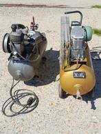 opruiming 2x compressor atlas copco 50 liter verlaagde prijs, Doe-het-zelf en Verbouw, Compressors, 25 tot 100 liter, Ophalen