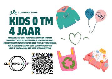 Kleding doorgeef tas kids 0 tm 4 jaar beschikbaar voor biedingen