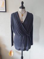 No Man's Land nachtblauwe blouse mt. 40, Maat 38/40 (M), Blauw, Ophalen of Verzenden, Zo goed als nieuw
