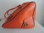 Oranje vintage schaatstas, Sport en Fitness, Schaatsen, Ophalen of Verzenden, Zo goed als nieuw, Overige typen, Overige merken