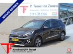 Kia Niro 1.6 GDi PHEV DynamicPlusLine AUTOMAAT/Navigatie/Cli, Auto's, 12 maanden, Gebruikt, Leder en Stof, Zwart