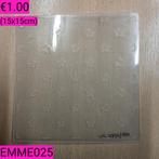 Embossing folders diversen deel 2, Ophalen of Verzenden, Zo goed als nieuw, Overige thema's, Pons of Mal