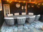 8 persoons tuinset, Tuin en Terras, Ophalen, Gebruikt, 8 zitplaatsen, Tuinset