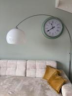 Vloerlamp booglamp witte kap, Huis en Inrichting, Lampen | Vloerlampen, Ophalen, Gebruikt, Modern, 150 tot 200 cm