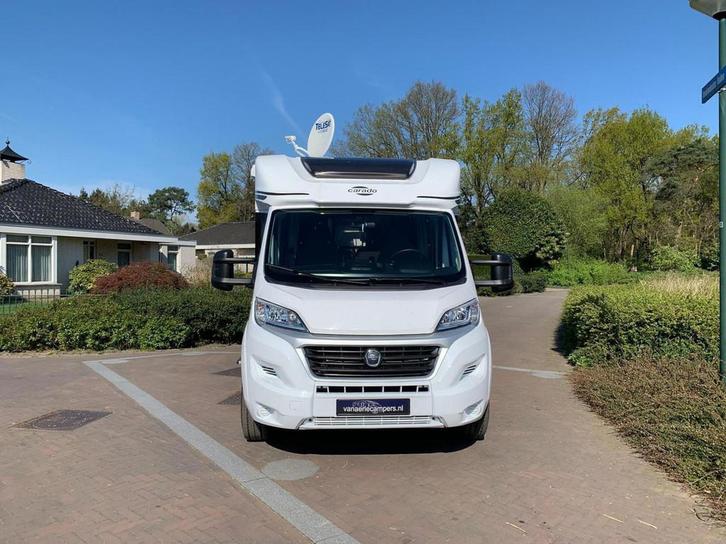 Carado T338 EMOTION ENKELE BEDDEN HEFBED XXL VOL OPTIES 6, Caravans en Kamperen, Campers, Bedrijf, Carado, Diesel, Handgeschakeld