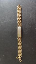 Vintage schakelarmband, Ophalen of Verzenden, Zo goed als nieuw, Goud, Overige materialen