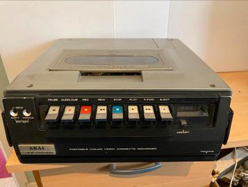 Akai portable videorecorder beschikbaar voor biedingen