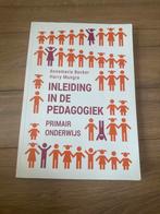Inleiding Pedagogiek Primair Onderwijs, Ophalen of Verzenden, Gamma, Zo goed als nieuw, HBO