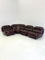 Donkerbruin Nuvolone Modulaire Bank Rino Maturi Mimo Padova, Ophalen, -, Hoekbank, Zo goed als nieuw