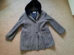 MILO JAS met visgraat dessin en capuchon, Kleding | Dames, Zwart, Maat 42/44 (L), Ophalen of Verzenden, Zo goed als nieuw