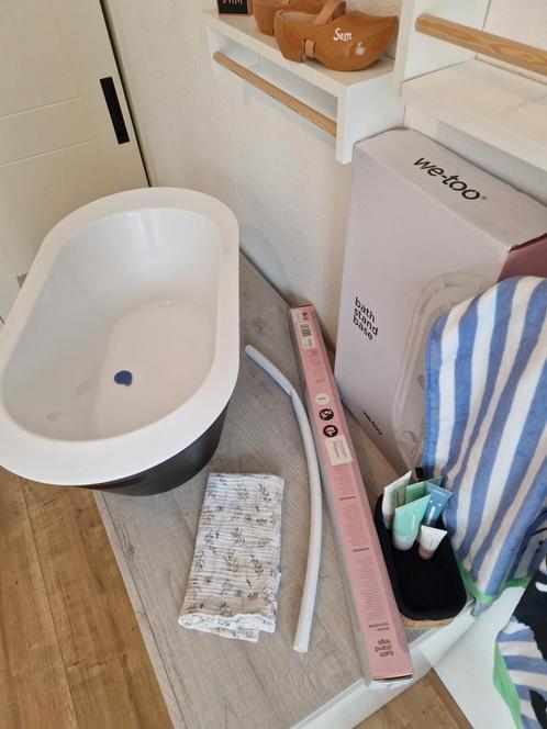 We-Too 3-Delige Badset - zwart, Huis en Inrichting, Badkamer | Complete badkamers, Nieuw, Ophalen of Verzenden