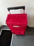 Rode Seco boodschappentrolley - Opvouwbaar, Ophalen, Opvouwbaar, Zo goed als nieuw