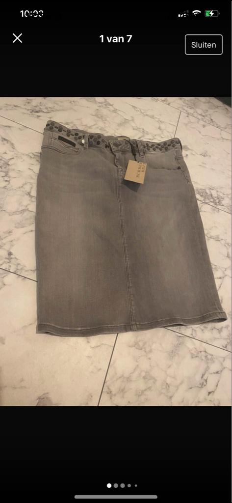 Nieuwe Dames Rok, Maat 42/44 (L), Nieuw, Ophalen of Verzenden, Grijs