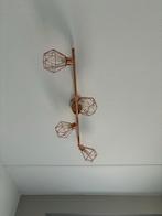 Moderne Plafondlamp met 4 Spots, Huis en Inrichting, Lampen | Plafondlampen, Ophalen, Zo goed als nieuw, Metaal